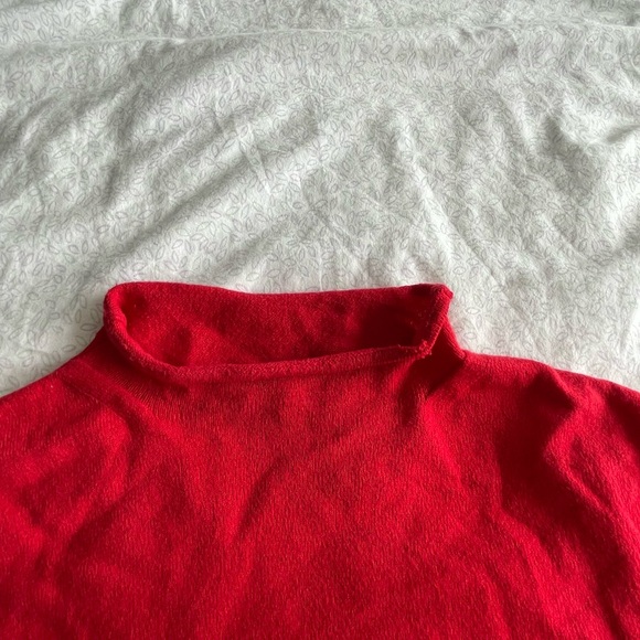 Burberry red knit sweater - Picture 4 of 5